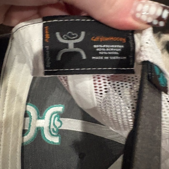 Hooey Gray and White Baseball Cap with Logo - Picture 3 of 3